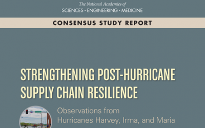 Strengthening Post-Hurricane Supply Chain Resilience