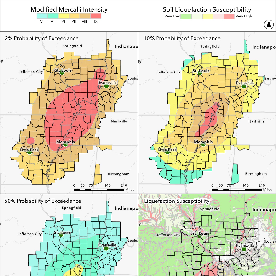 SCAN New Madrid Seismic Zone Supply Chain Assessment